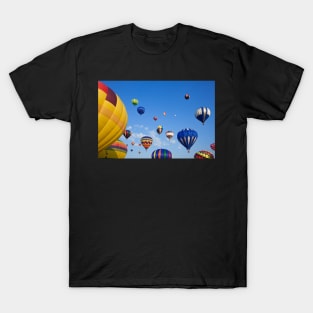 Vibrant Hot Air Balloons T-Shirt